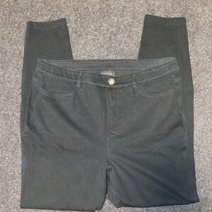 J. Jill Charcoal WearEver Pants